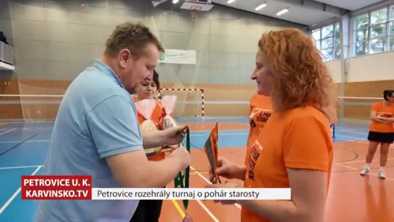Mezinárodní badmintonový turnaj v Petrovicích O pohár starosty 