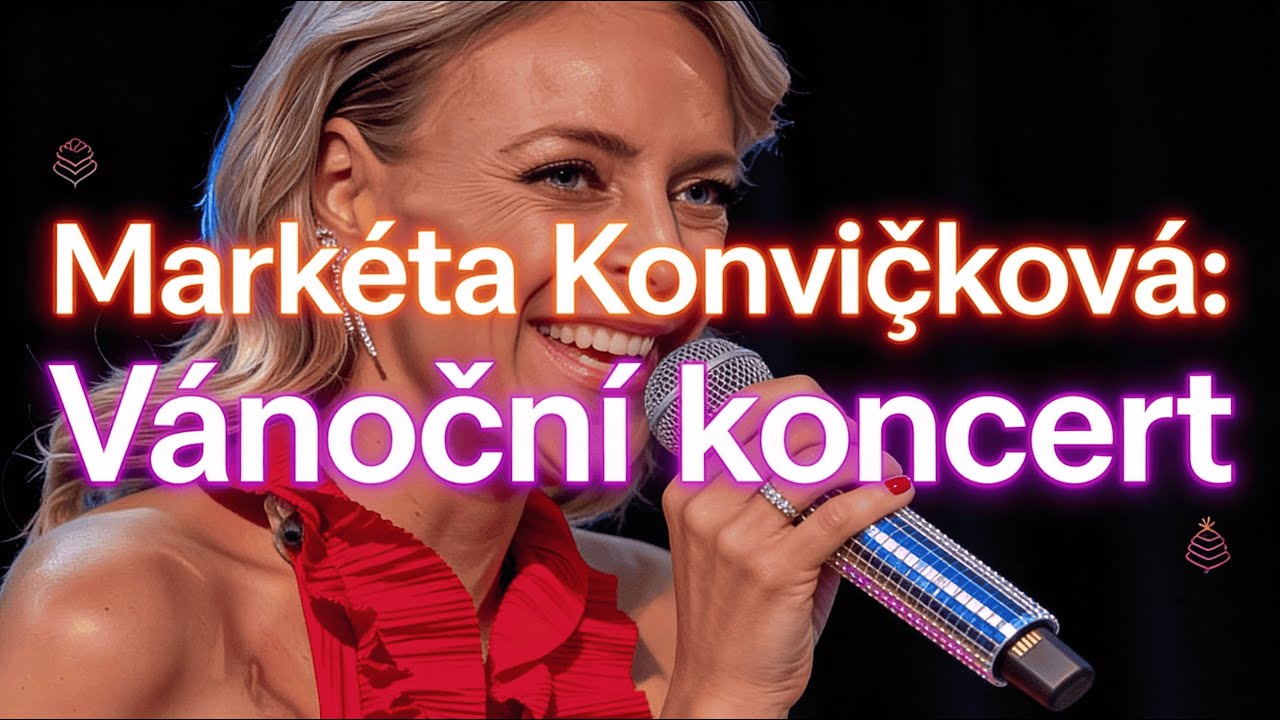 Vánoční koncert Markéty Konvičkové