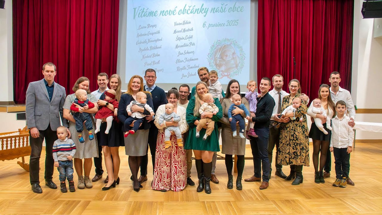Vítání nových občánků 