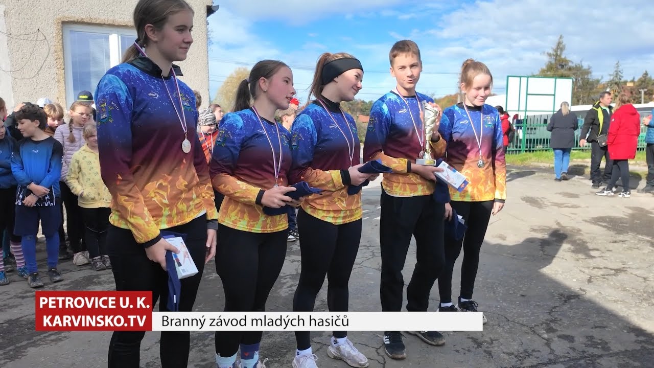 Hasičská všestrannost a brannost otestovala v Petrovicích u Karviné hasičskou mládež