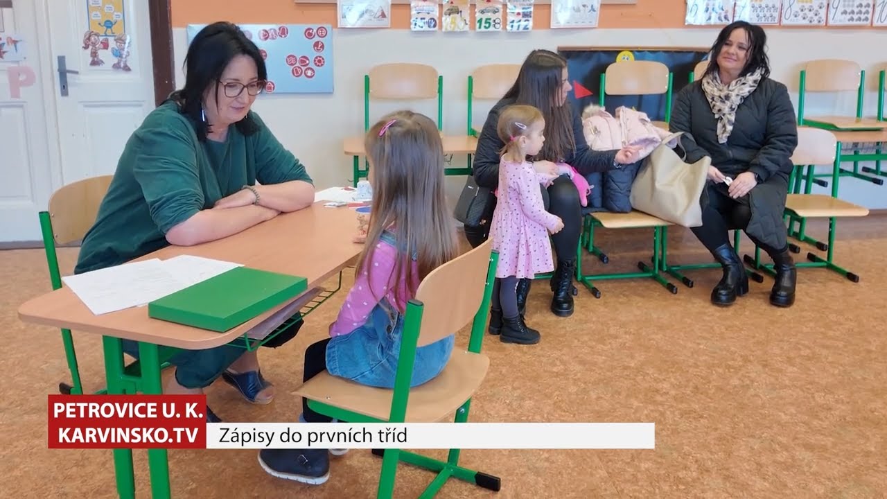 Zápis do prvních tříd 