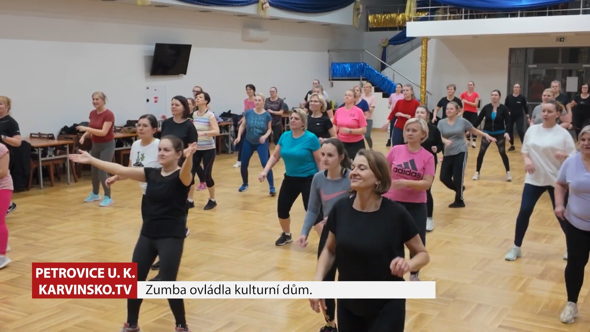  Zumba ovládla kulturní dům