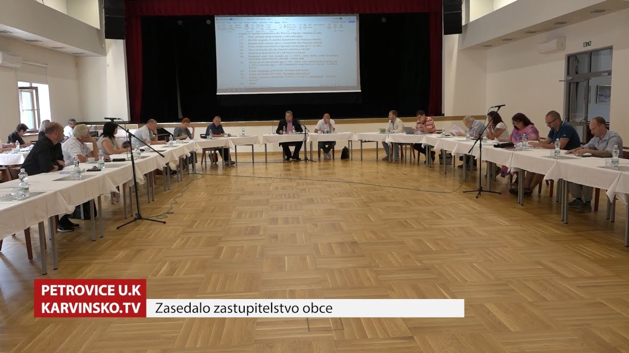 Zasedání Zastupitelstva obce Petrovice u Karviné 