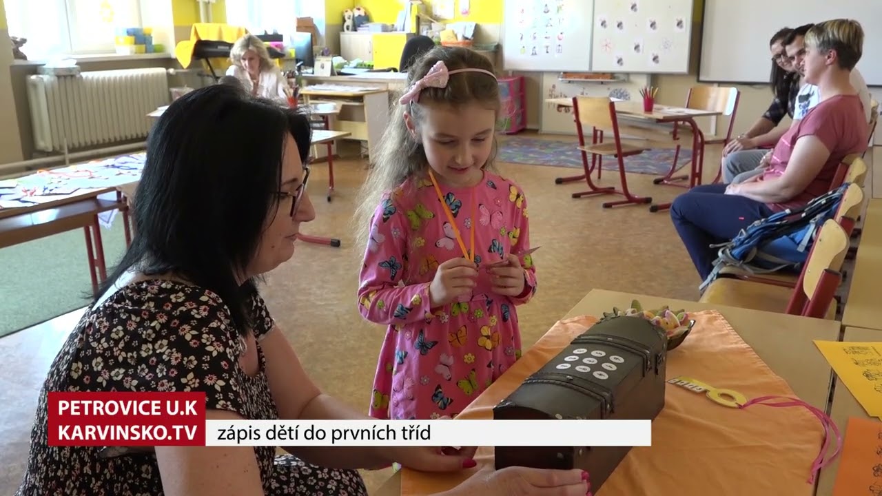 Zápis do prvních tříd 