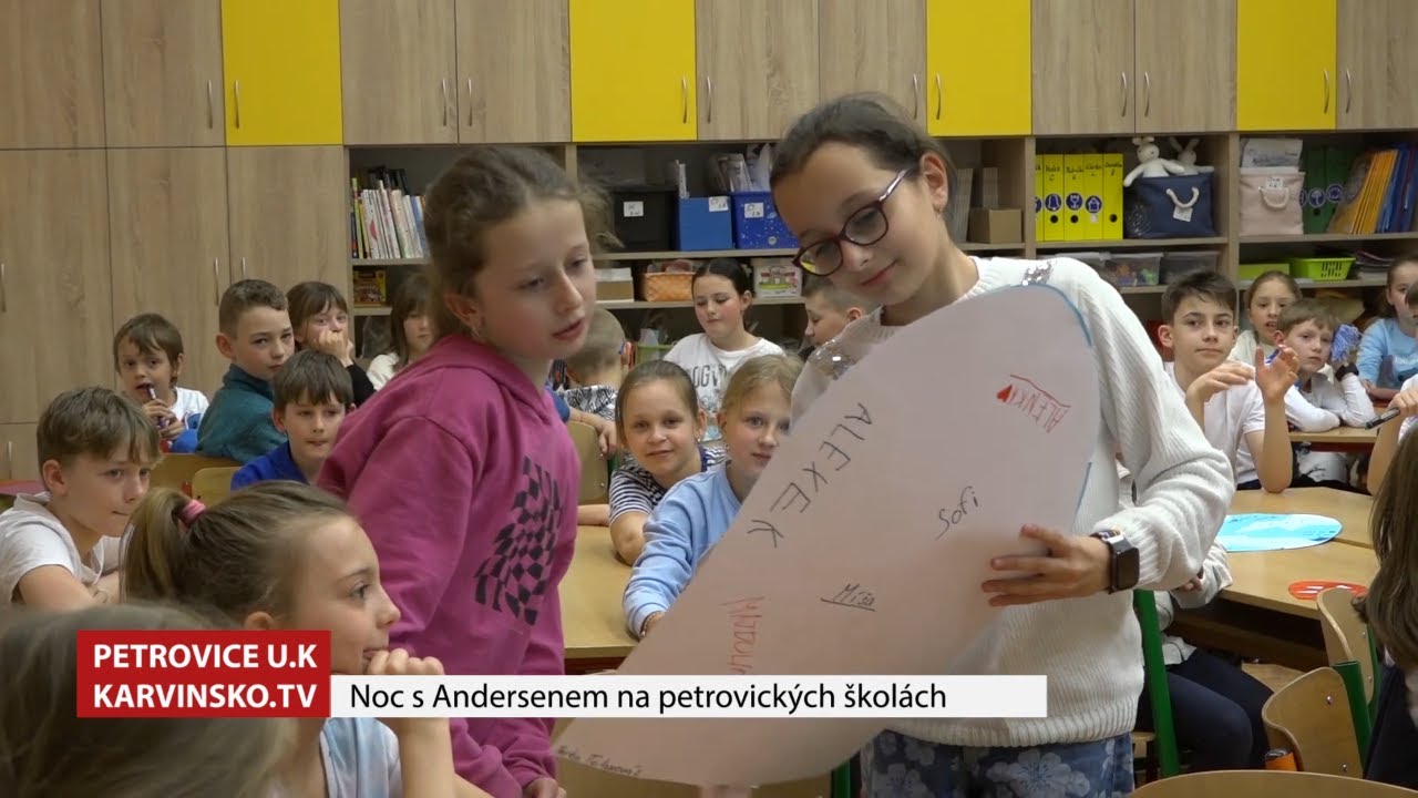 Noc s Andersenem v prostorách místních škol a kulturního domu