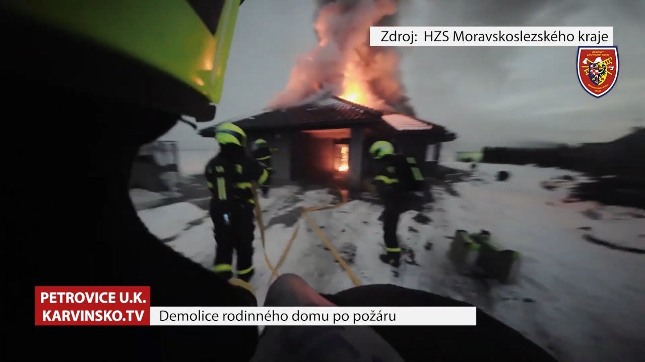 Veřejná sbírka na podporu rodiny vyhořelého domu 