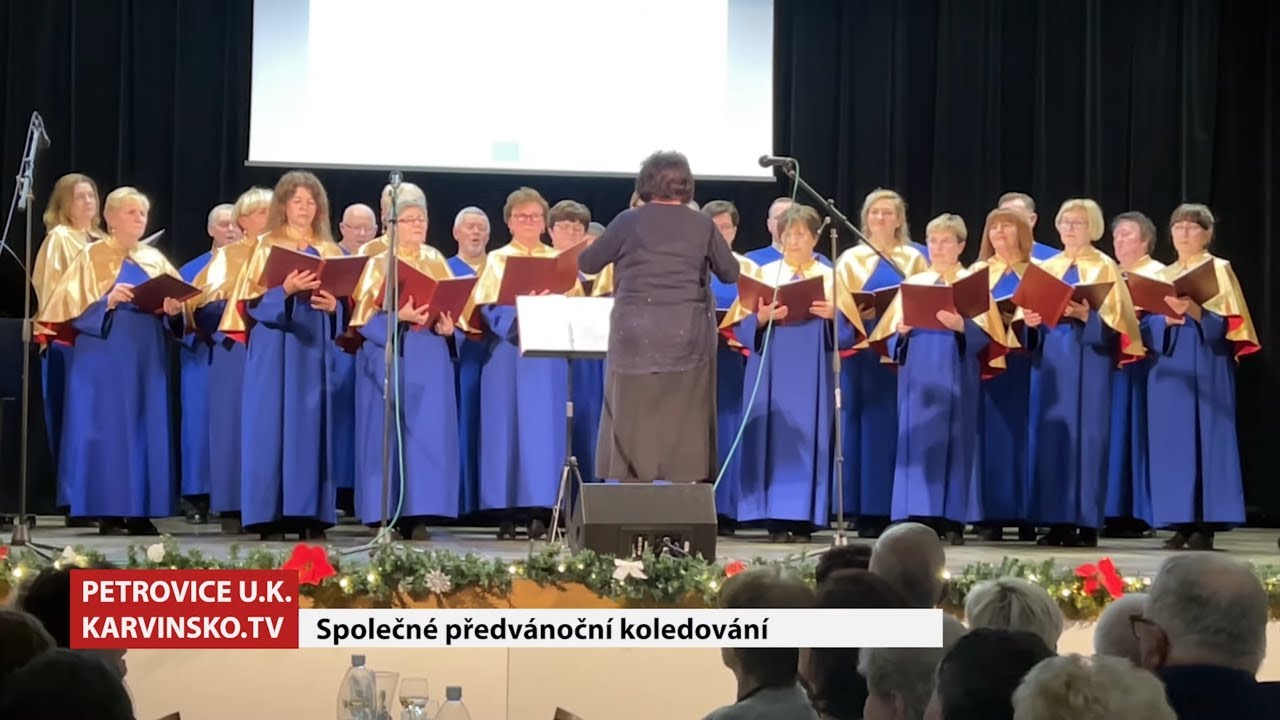 Společné předvánoční koledování 