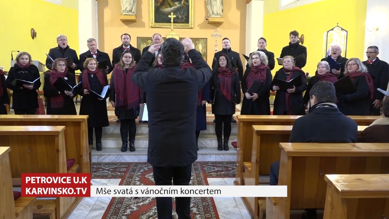 Mše svatá s vánočním koncertem 