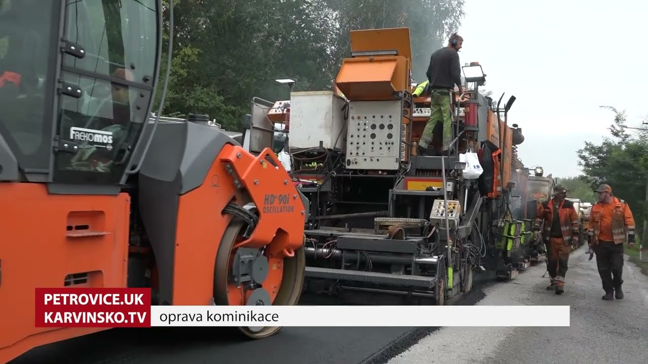 Oprava místní komunikace