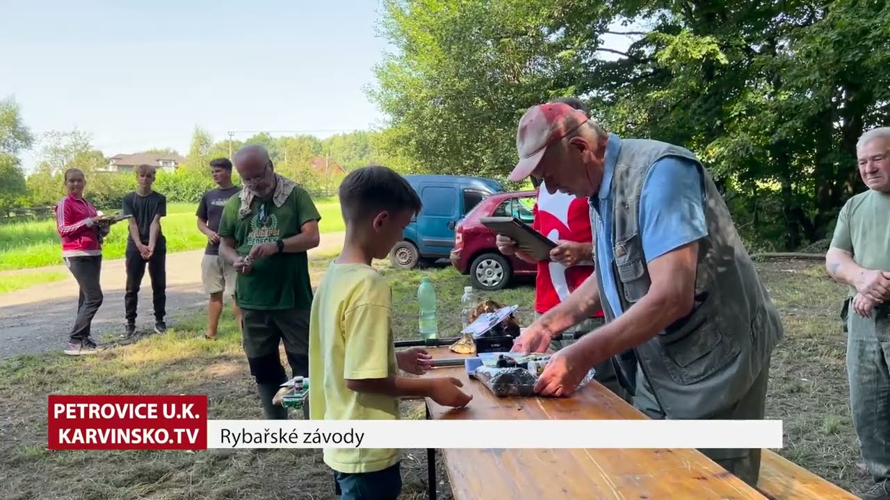Rybářské závody dětí a mládeže