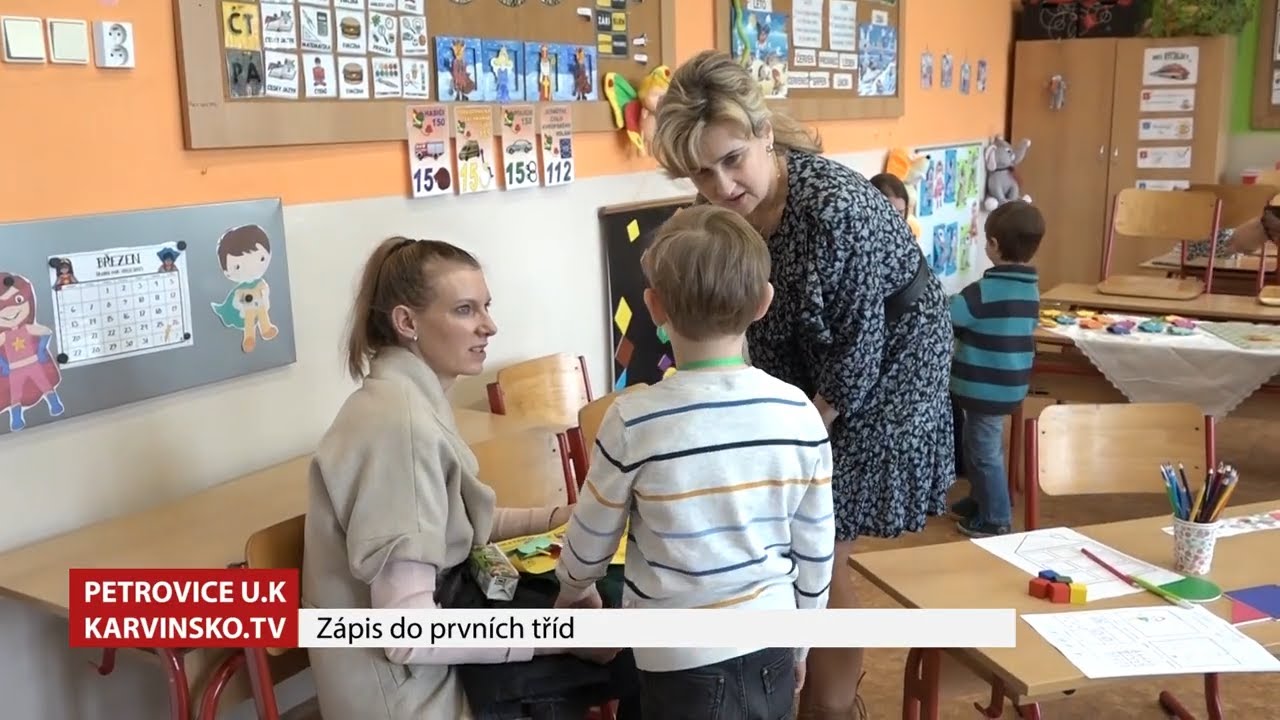 Zápis do prvních tříd 
