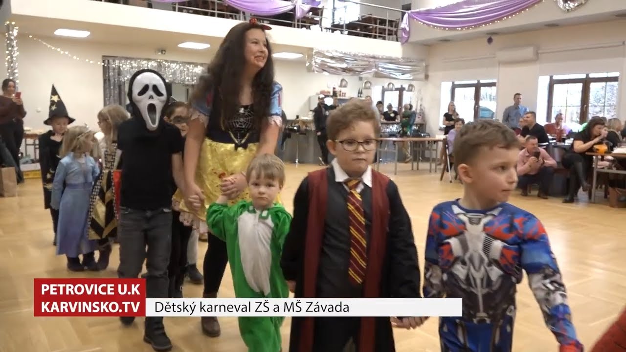  Karneval ZŠ a MŠ Závada