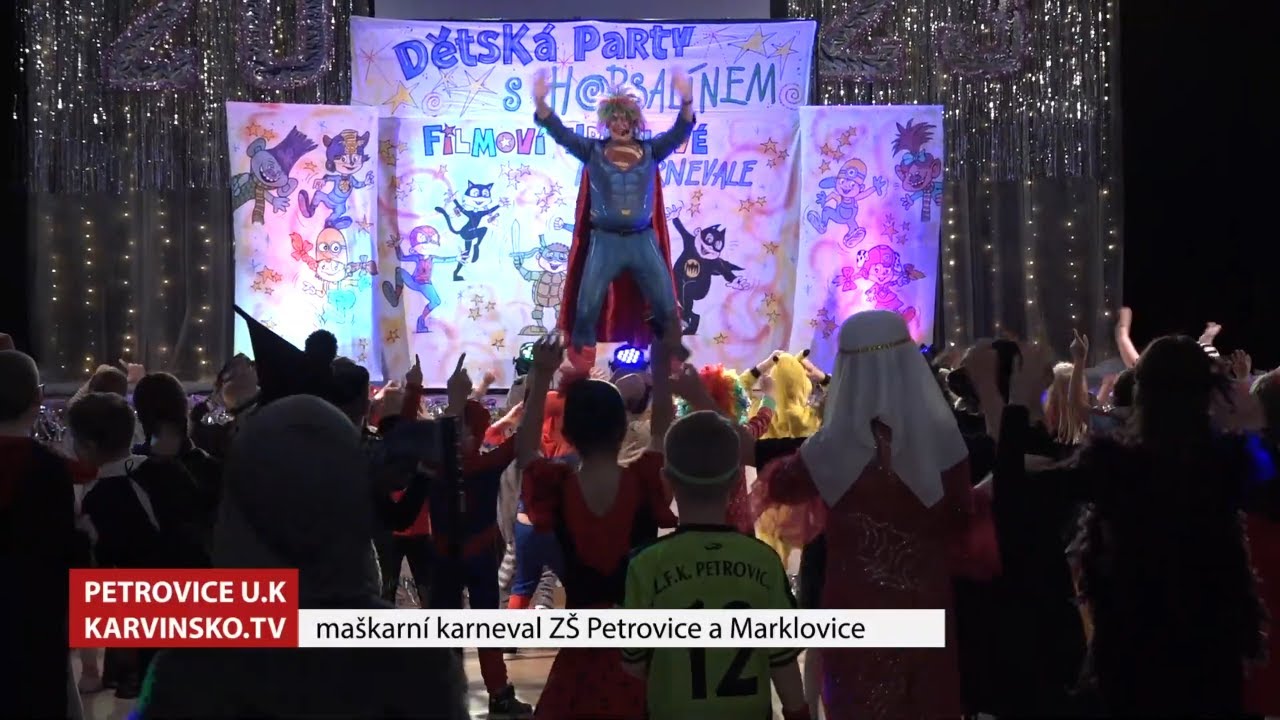 Maškarní ZŠ Petrovice a Marklovice