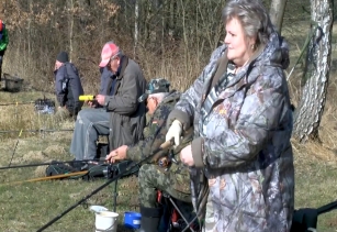 Rybářské závody v lovu pstruha duhového